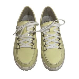 Mephisto Lady Original Sneakers in Soft Yellow Patent Leather Women’s Size 8